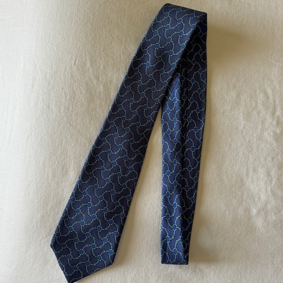 Vintage Hermès Silk Tie - Picture 9 of 9